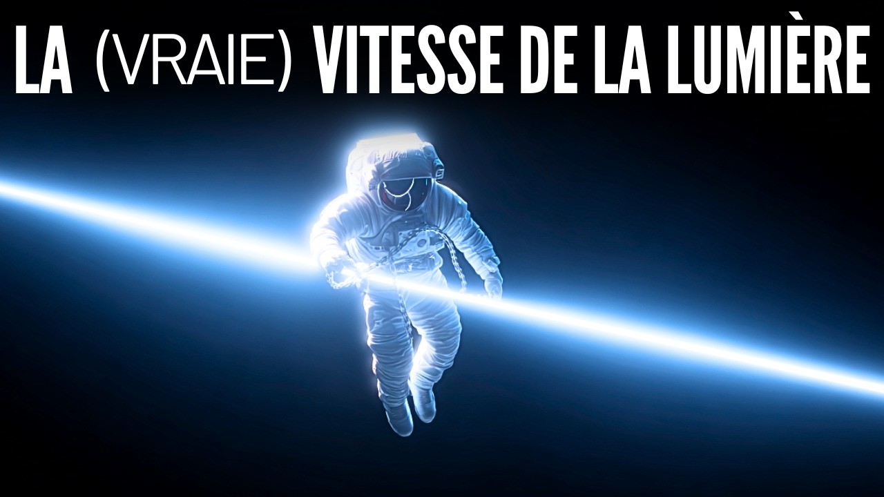 On s'est trompés sur la VITESSE de la LUMIÈRE (voilà pourquoi)