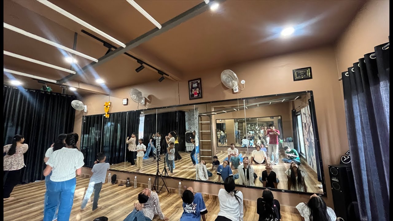 🔴 Day 1 summer Dance camp Live ,  workout ,Dancing, & Behind The Scenes! irl india 🔴