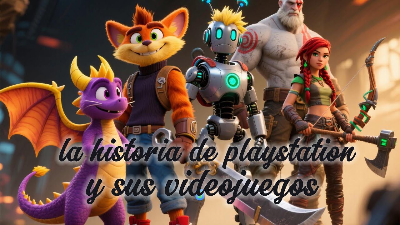 (: la historia de playstation y sus videojuegos :) con flow (: 2026 :) con resumen*