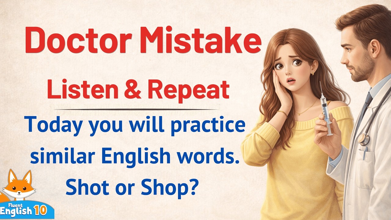 Improve Your English Listening with Similar Words Practice
