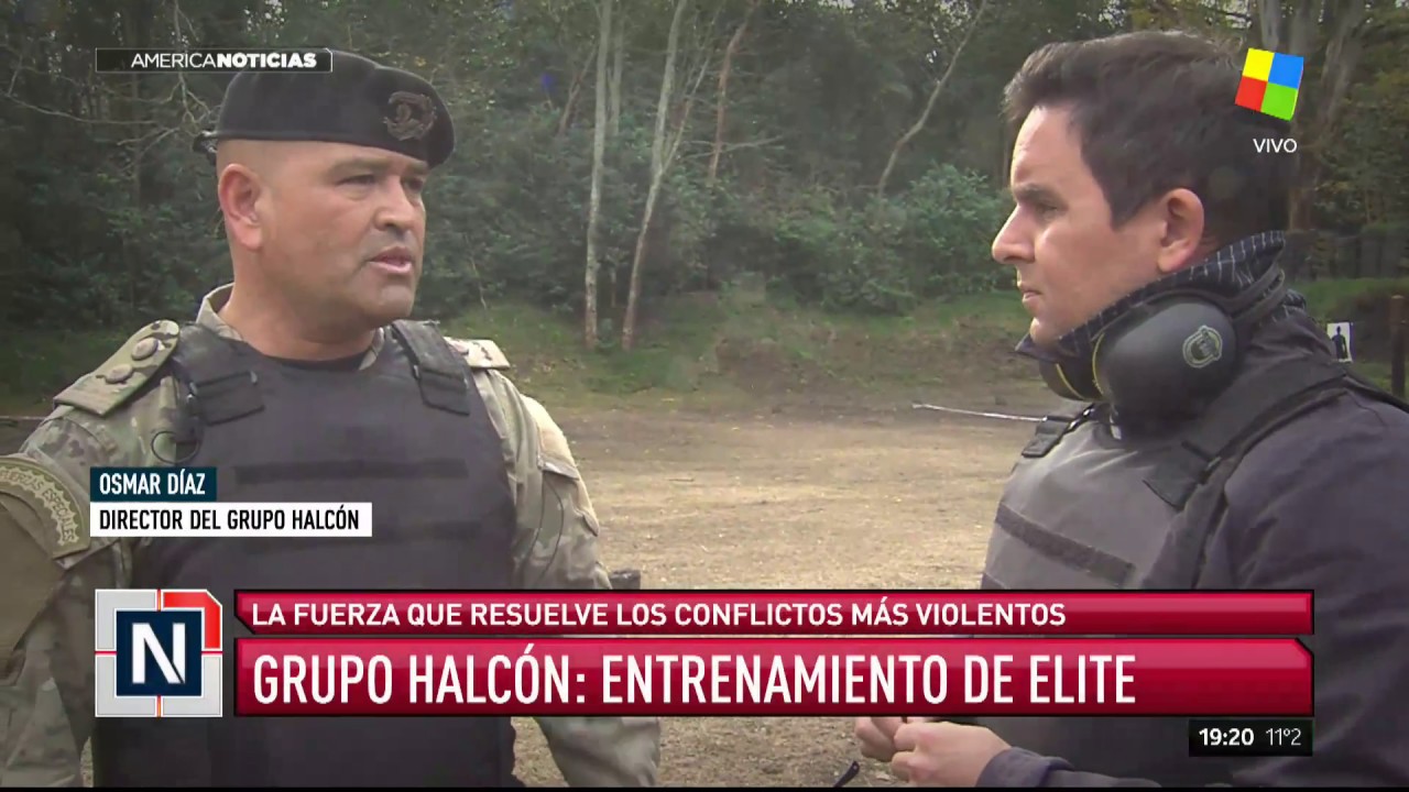 América Noticias mostró la intimidad del "Grupo Halcón"