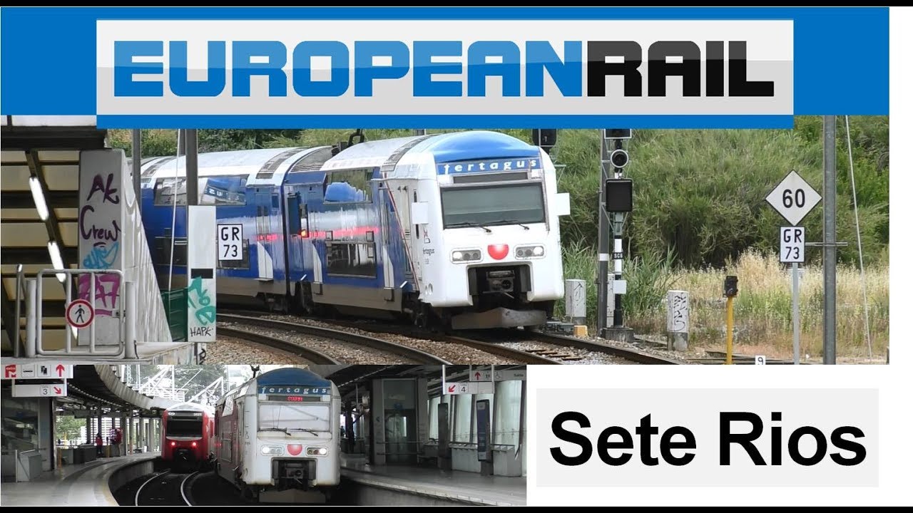Comboios de Portugal & Fertagus 3500 Trains - Estação de Sete Rios