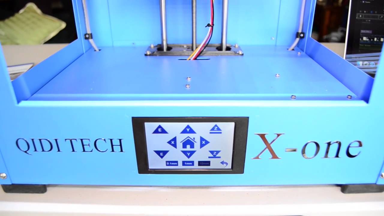 (QIDI TECH X-one) Распаковка и настройка 3D-принтера