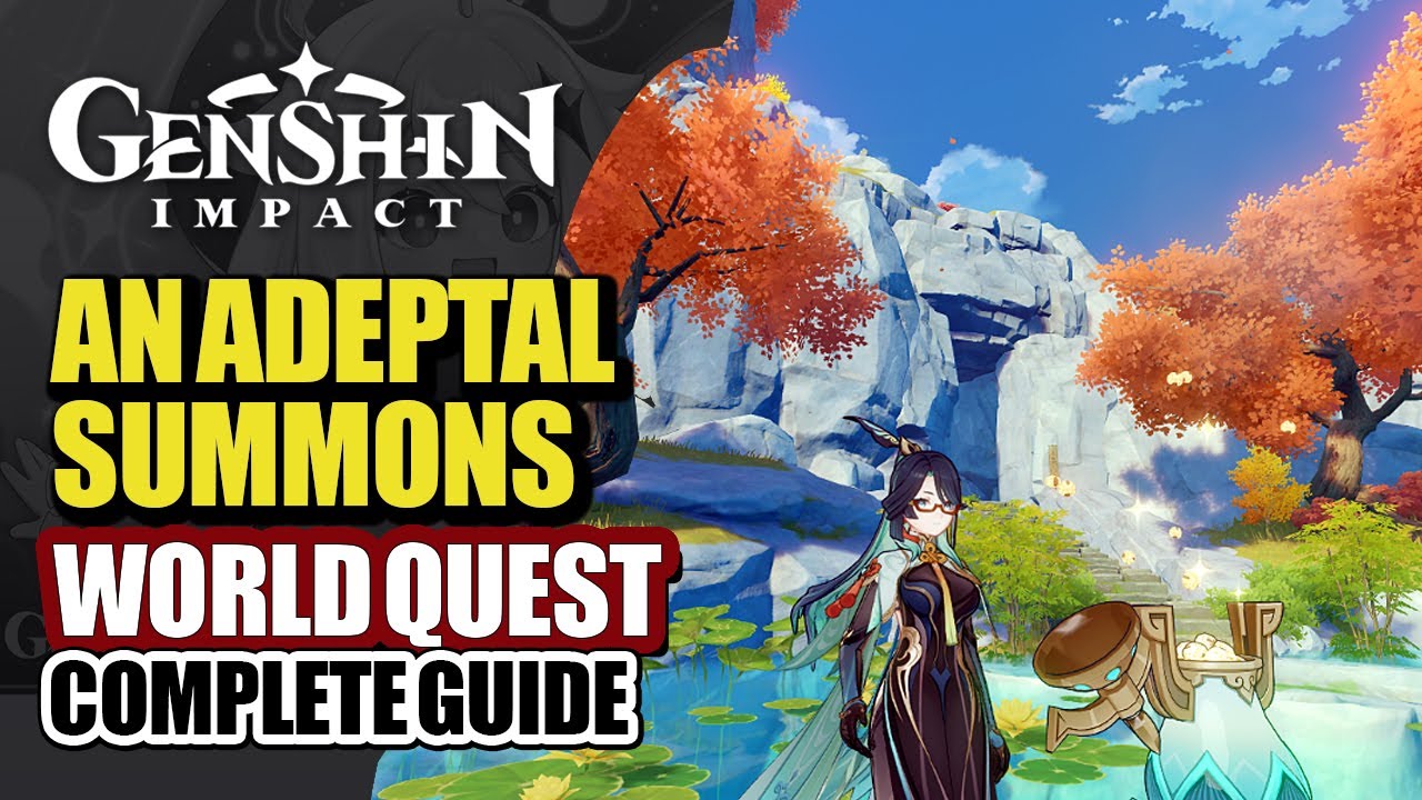 An Adeptal Summons World Quest Guide | Cloud Retainer's Second Quest Walkthrough | Genshin Impact