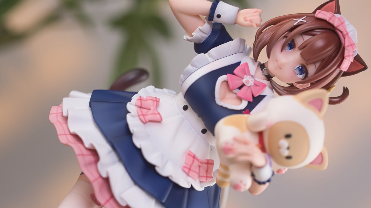 【Vあやみ】 Vtuberのガレージキットフィギュア作ったぞ！/V Ayamy maid Ver. GK figure paint and build