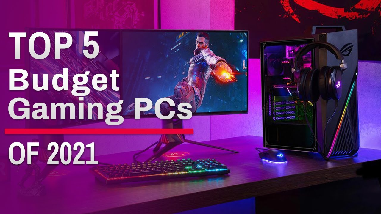 Top 5: BEST Budget Gaming PCs 2021 / Prebuilt Gaming PCs Intel, Ryzen, GDDR6 DDR4, SSD, RTX Graphic