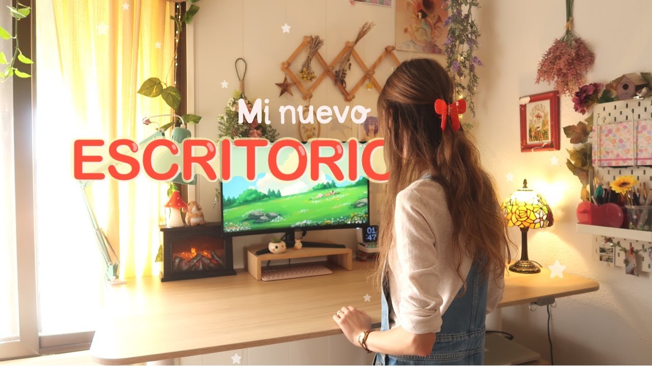 Mi nueva zona de trabajo ✿ Montando el escritorio y desk tour | Art Vlog