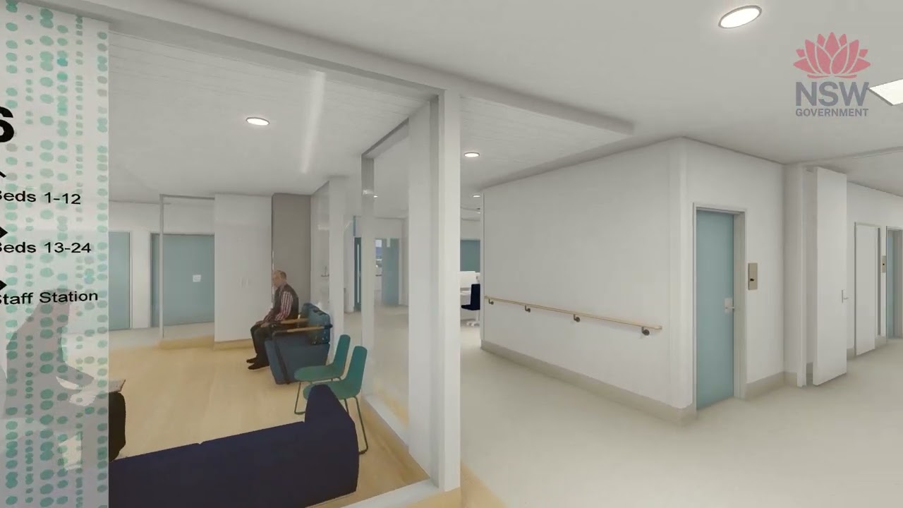 Shoalhaven Hospital Redevelopment - flythrough