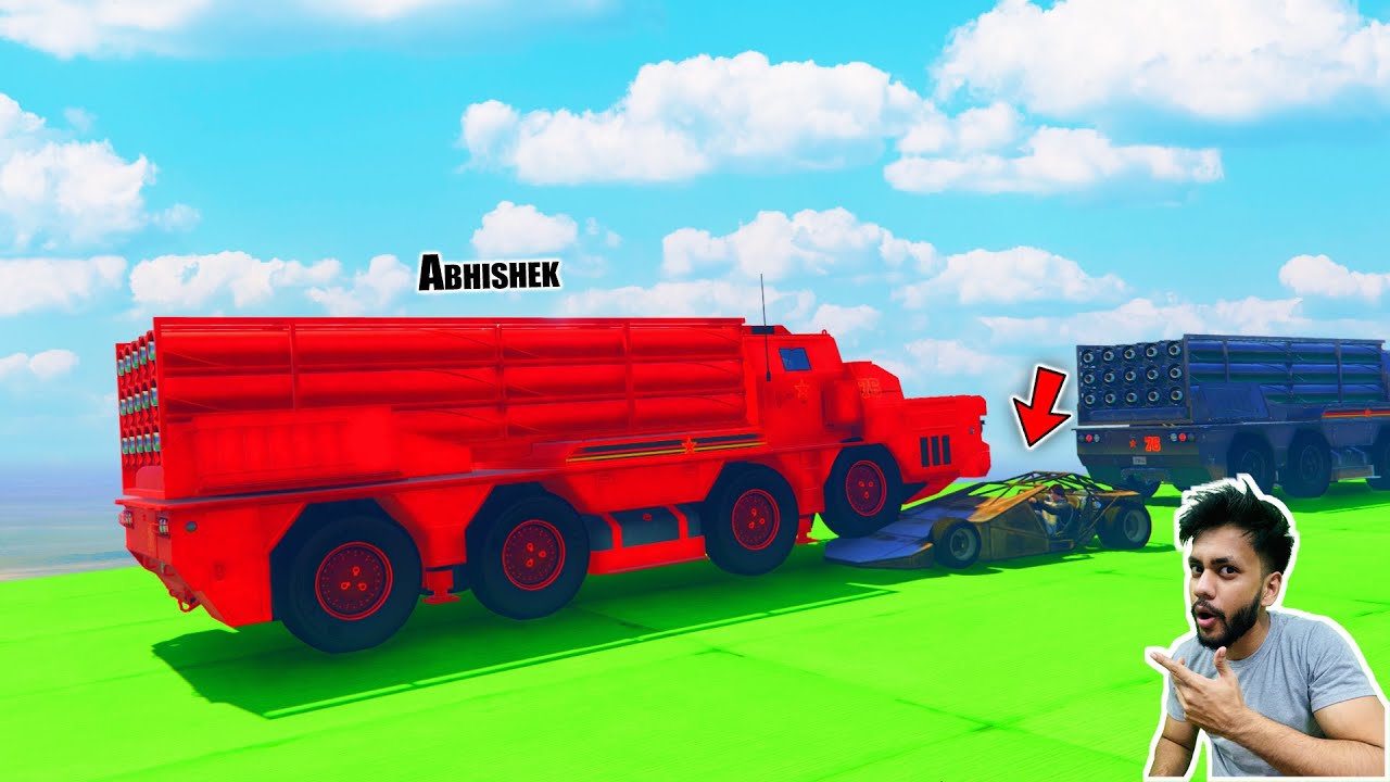 Truck Vs Ramp Buggy GTA 5 Face To Face