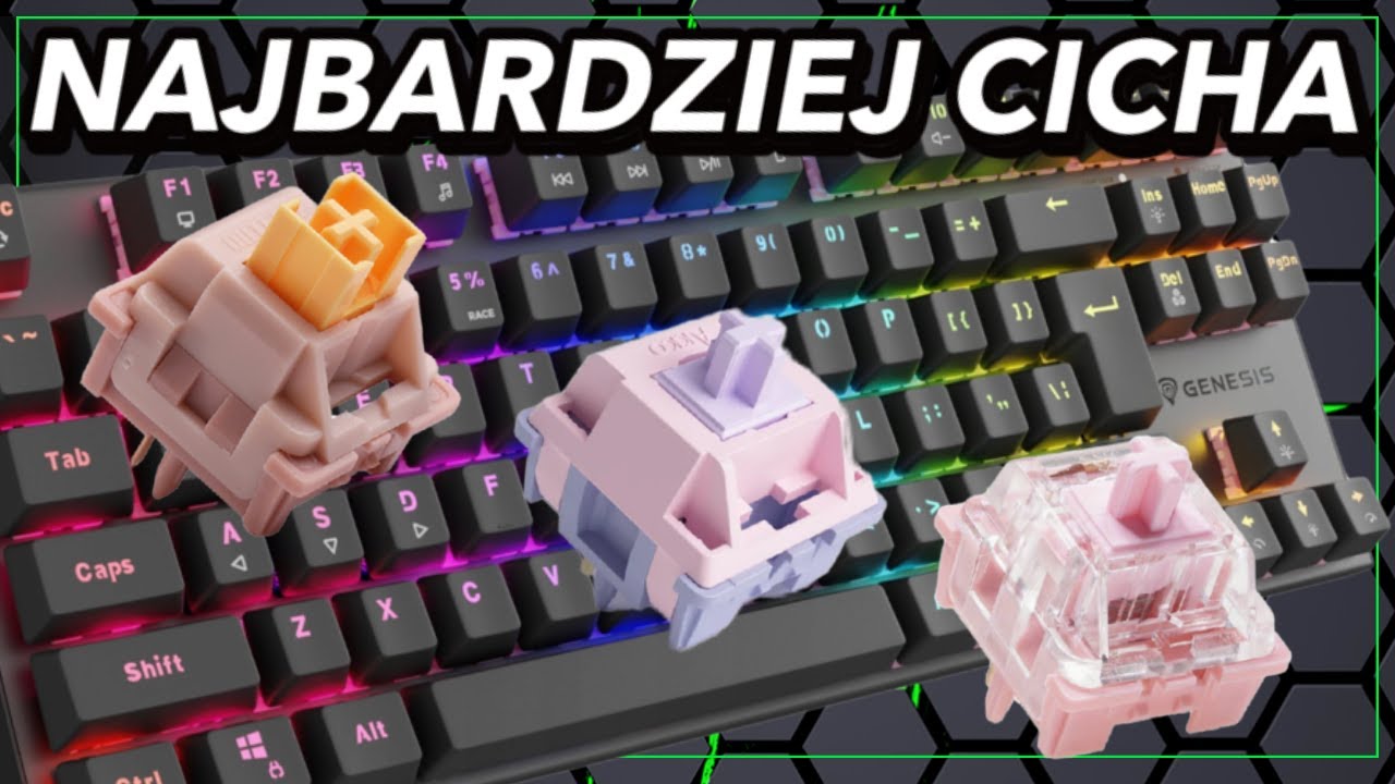Najcichsza klawiatura mechaniczna - sprawdzam sonometrem popularne modele