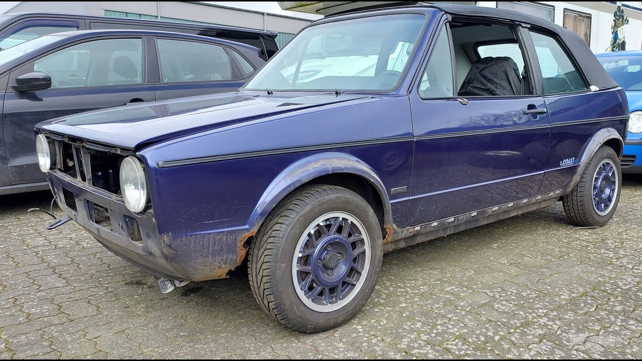 Golf 1 Cabrio Neuaufbau / MK1 Convertible rebuild