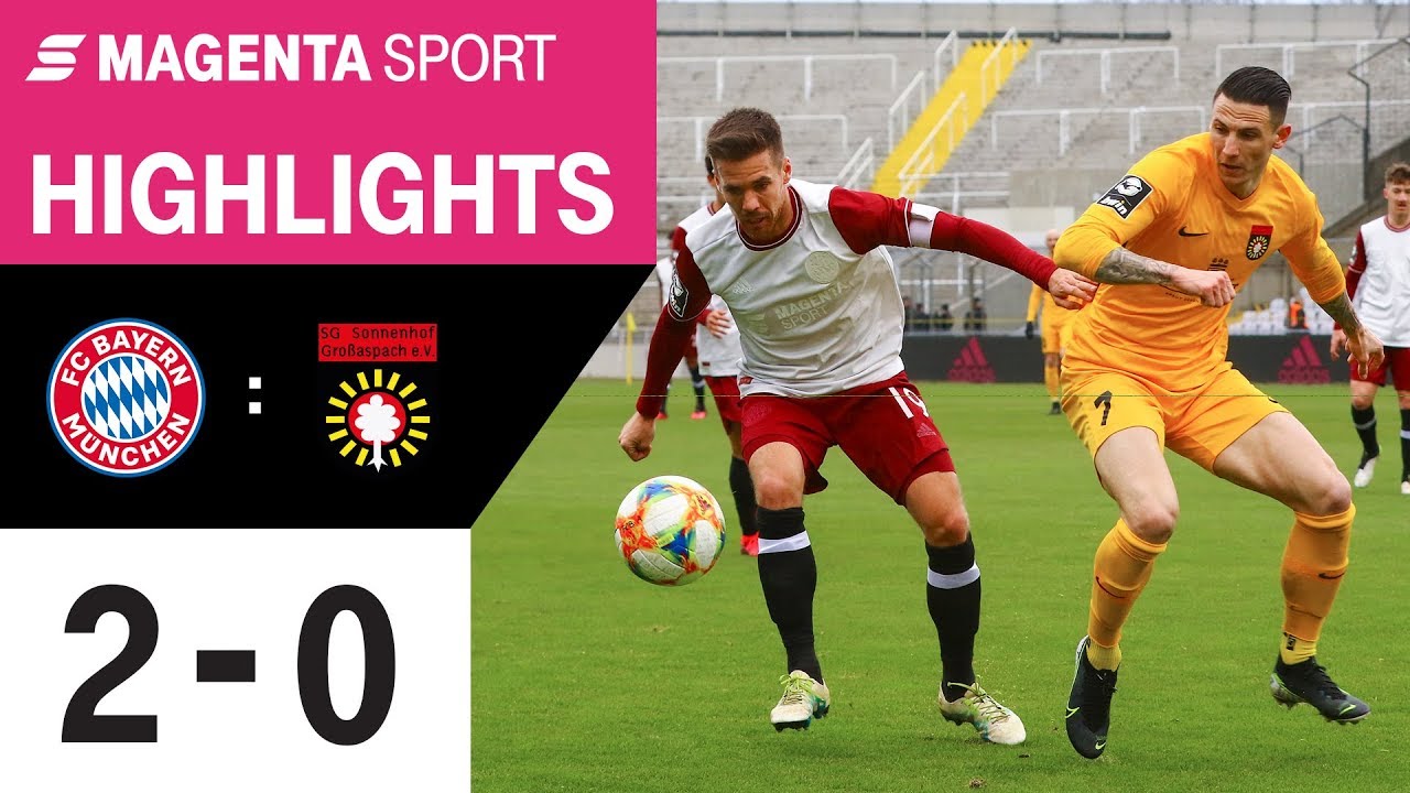 FC Bayern München II - SG Sonnenhof Großaspach | Spieltag 27, 19/20 | MAGENTA SPORT