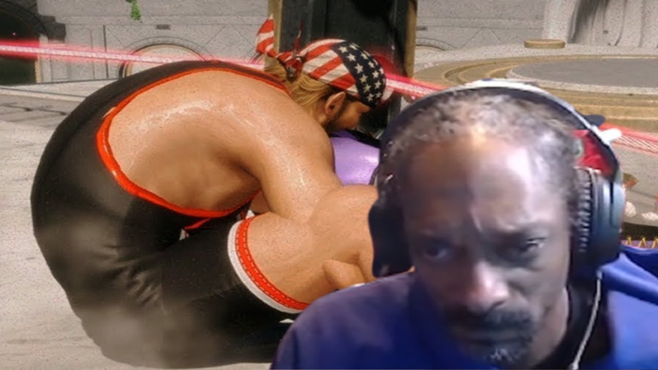 Snoop Dogg Watching DOA6 At EVO Japan