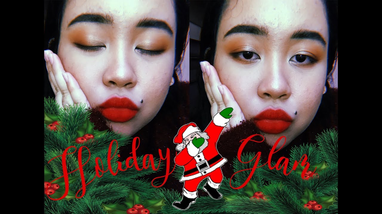 SIMPLE HOLIDAY MAKEUP LOOK | PHILIPPINES