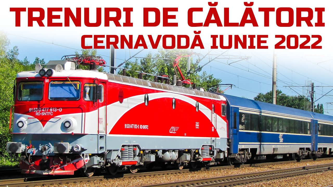 Trenuri sezoniere si nu numai-Summer trains and more-Personenzüge am Cernavoda