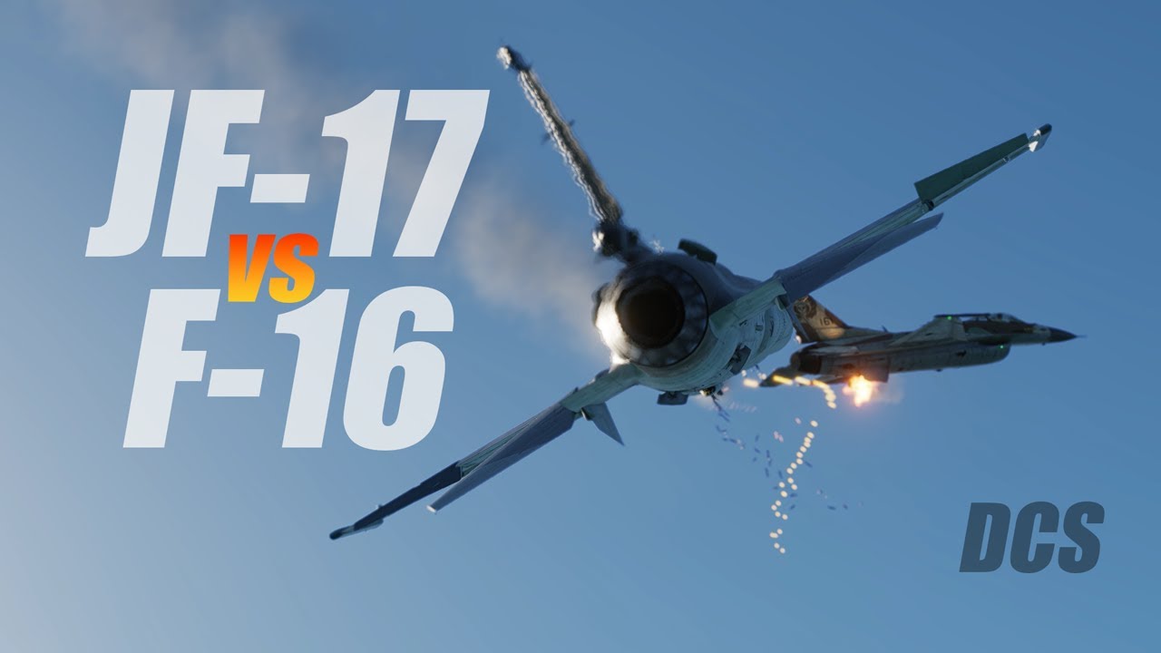 Who is Better? JF-17 Thunder vs F-16 Viper Fighting Falcon #DCS
