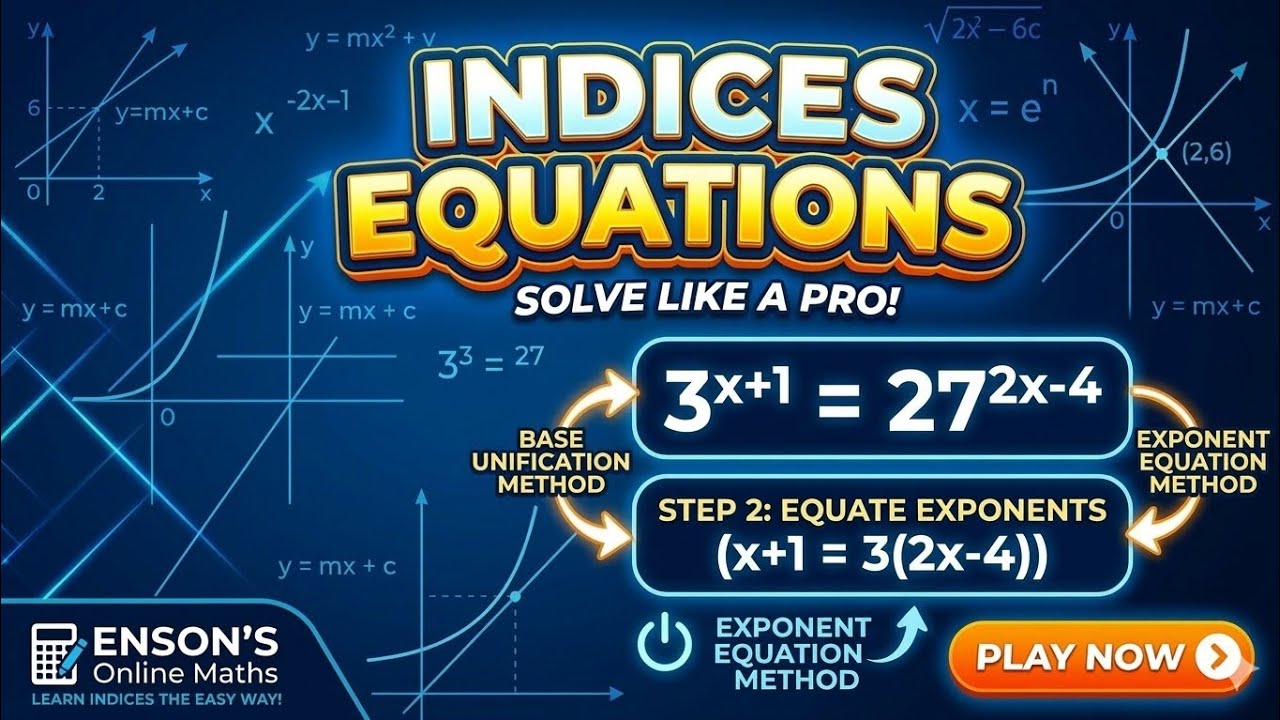 Indicial Equations