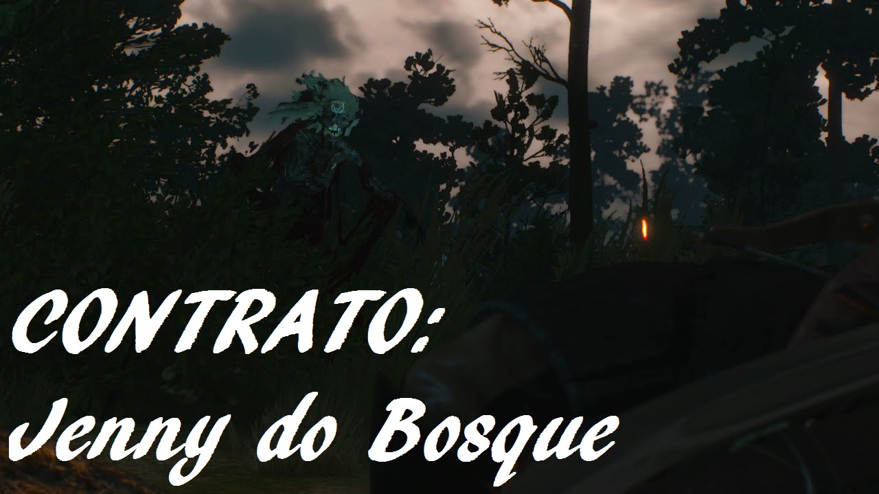 The Witcher 3 Wild Hunt - CONTRATO: Jenny do Bosque