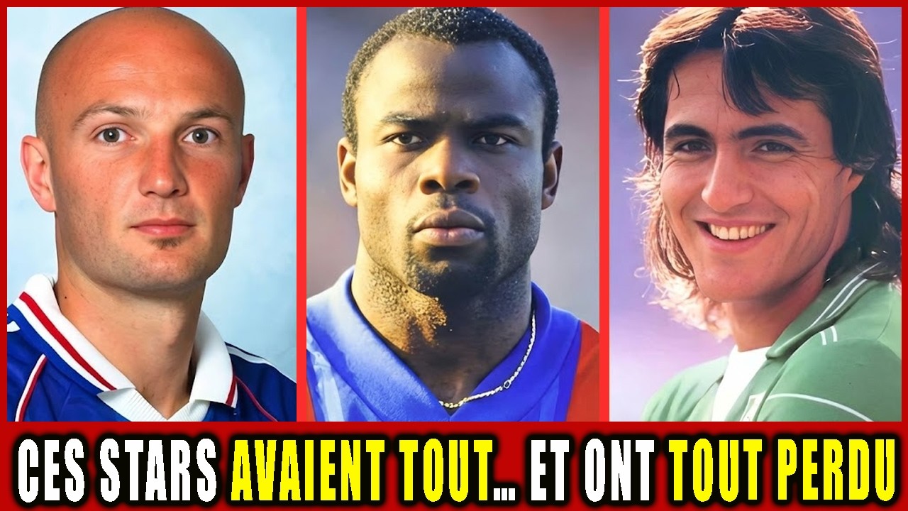 La Face Cachée du Football Français : 20 Idoles Abandonnées Après la Gloire