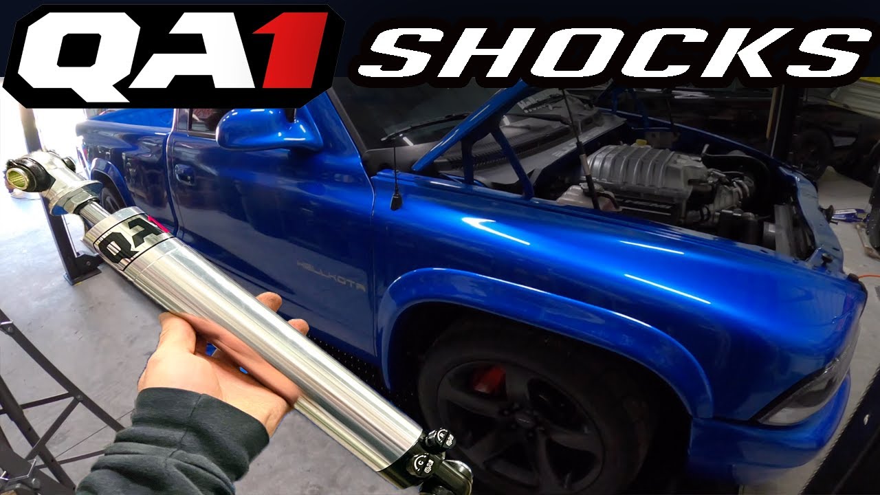 QA1 Double Adjustable Shocks Dodge Dakota Install