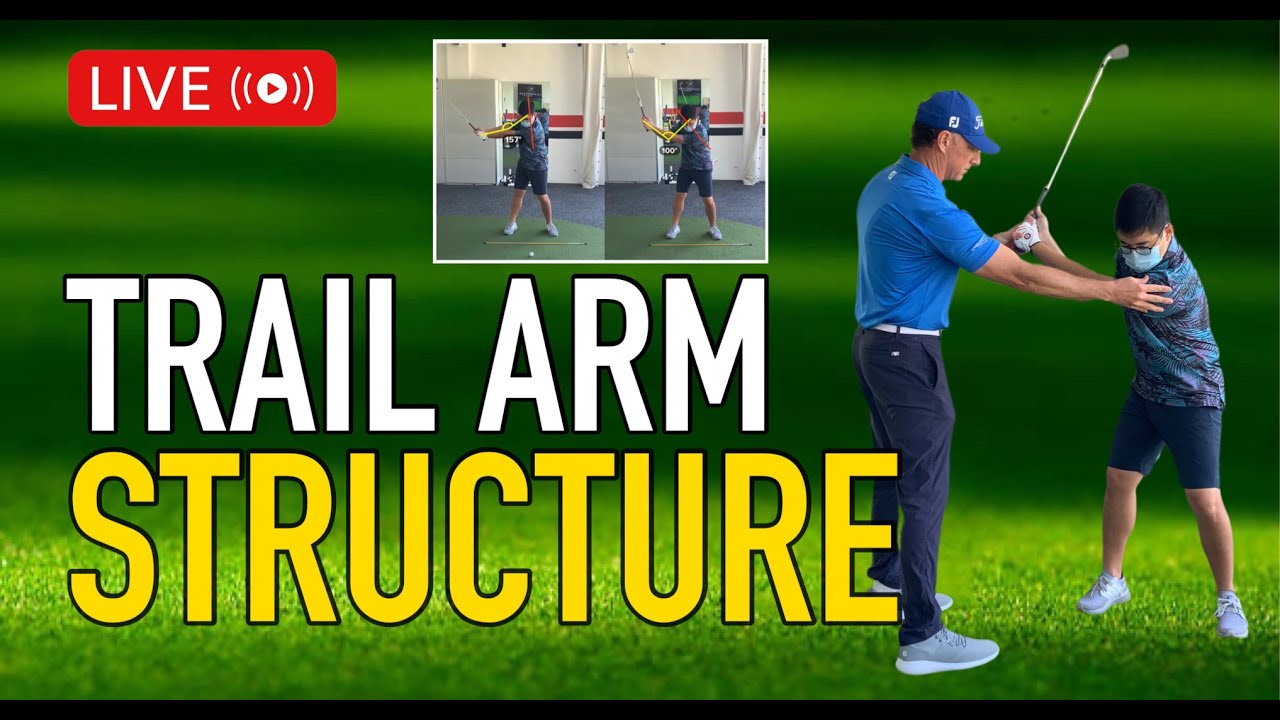 Correct Trail Arm Structure in the Backswing