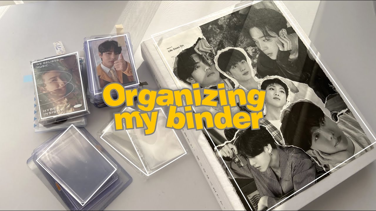 ORGANIZING MY BINDER | BTS PHOTOCARDS HAUL UNBOXING | ASMR #2