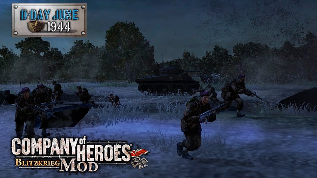 Ночная битва | Модификация «Блицкриг» для Company Of Heroes