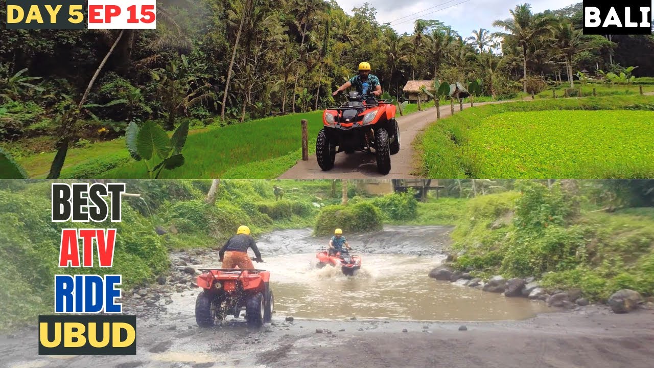 Best ATV ride at UBUD | GOSEK adventure | Day 5 EPISODE 15 #bali #ubud