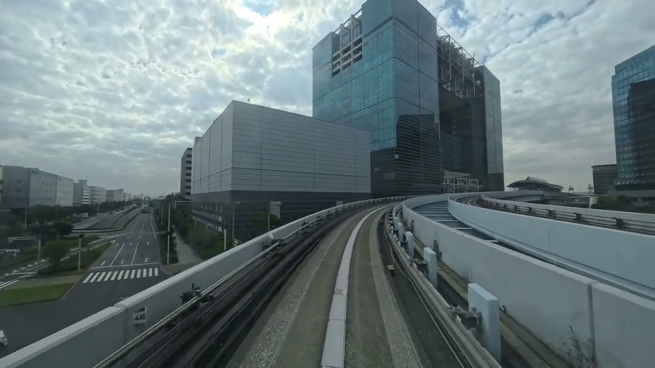 【前面展望】ゆりかもめ 豊洲から新橋 2025.11【4K】