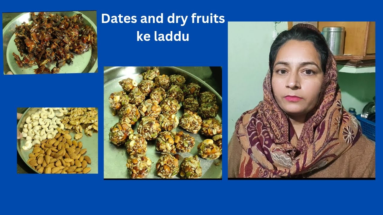 Dates and dry fruits laddu || healthy dry fruit laddu ||  longia D vlog new video ||