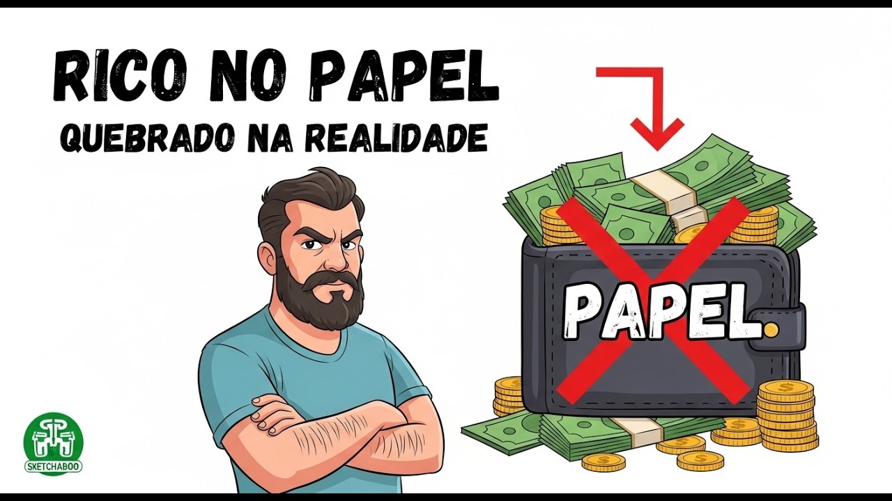 Ricos no papel, falidos na realidade | Os 7 sinais de alerta