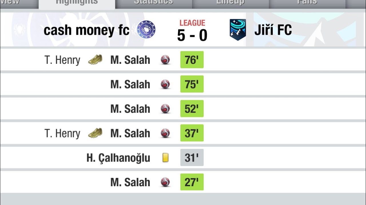 Top Eleven Great Win 5 Goals From My Mutant Player