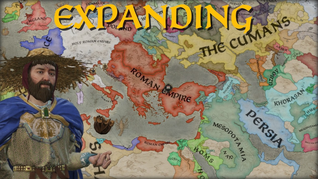 Helping the AI To Expended Rome in CK3
