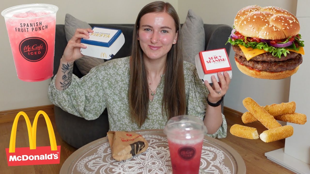 Trying McDonald's New Spanish Menu!