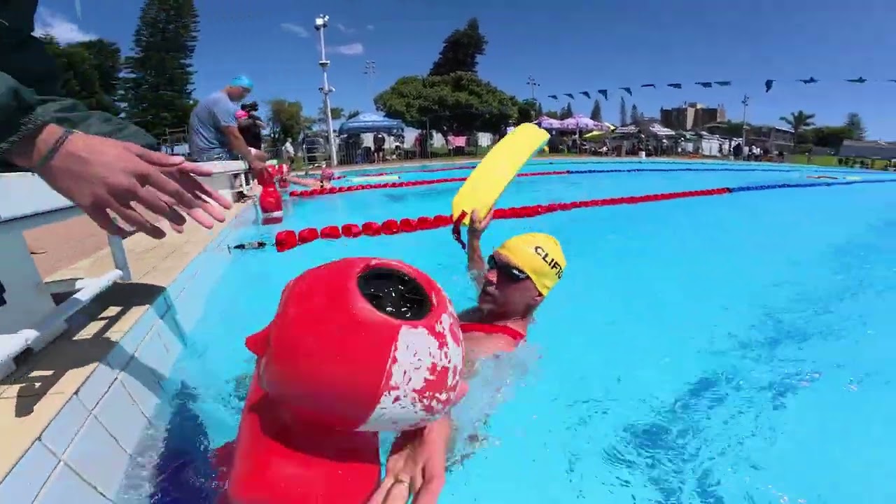 Mens 100m Manikin Tow | Lifesaving Sport | Bellville | Cape Town | Rescue Sport Series