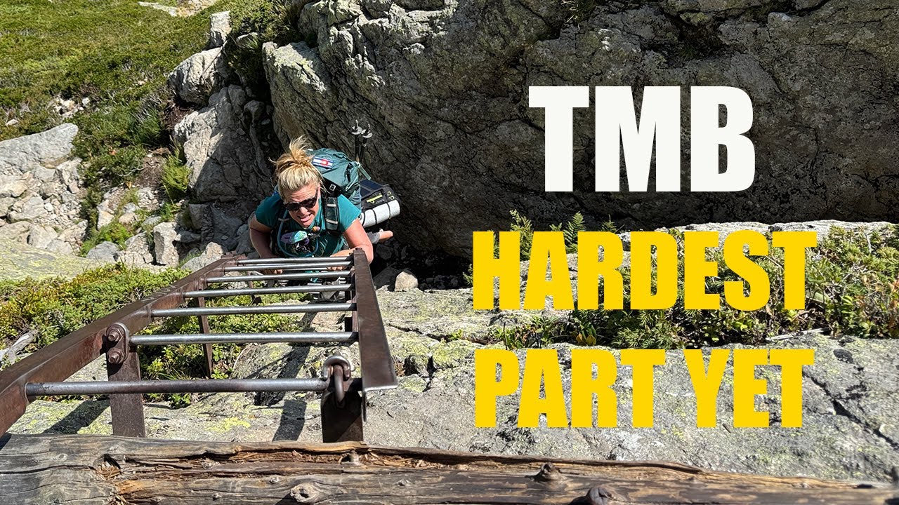 Day 12 of 13 | Tour du Mont Blanc | Aiguillette d' Argentiere Ladders | Le Tour - Refuge Lac Blanc