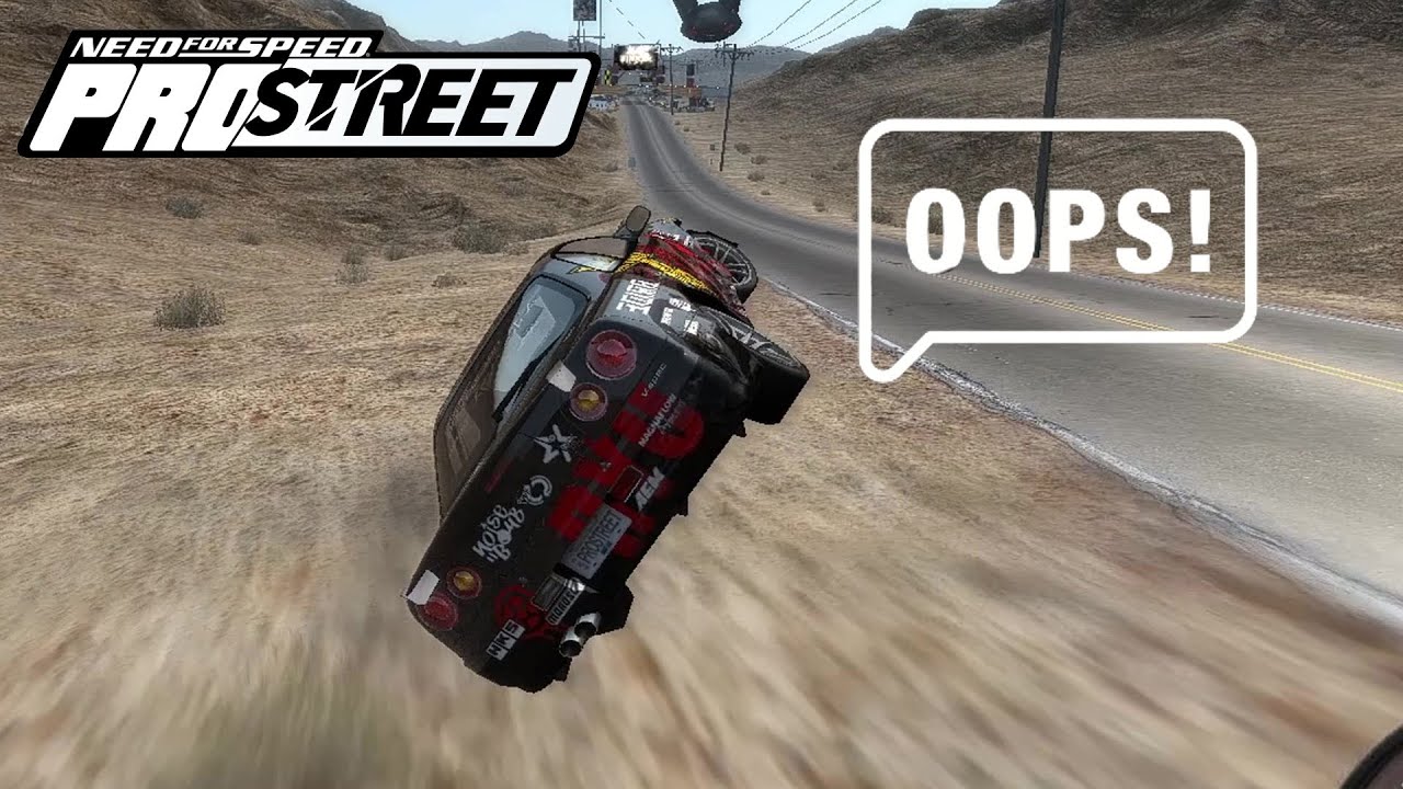 Need for Speed Prostreet | Nevada Crash Compilation