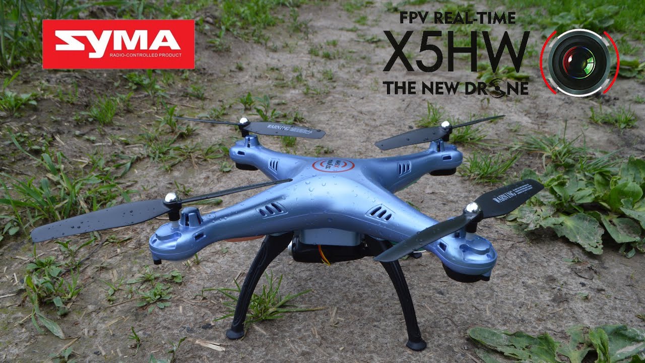 Обзор квадрокоптера SYMA X5HW с сайта TOMTOP