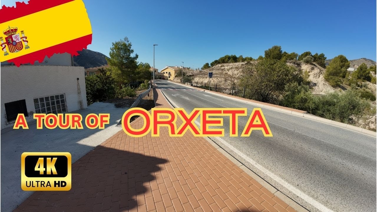 ORXETA | Ein Rundgang! Walking Tour Orxeta, Spain! Filmed in 4k and 30 FPS