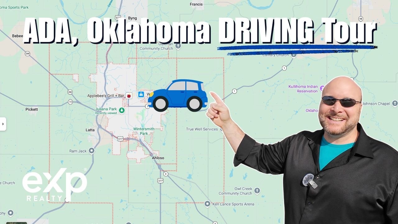 Living in Ada Oklahoma Driving Tour | Moving to Ada, OK | Ada Oklahoma Realtor