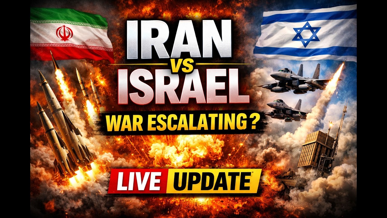 🔴 LIVE: Iran vs Israel War Update | Middle East on Brink? Latest Situation Explained. Iran News Live