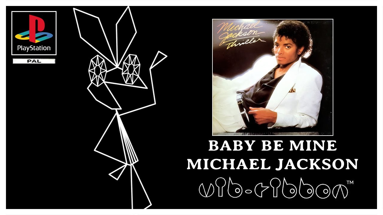 Vib-Ribbon | Baby Be Mine [Michael Jackson]