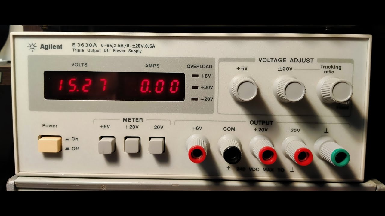 Мини обзор ЛБП HP/Agilent E3630A - ключевая особенность данного ЛБП.