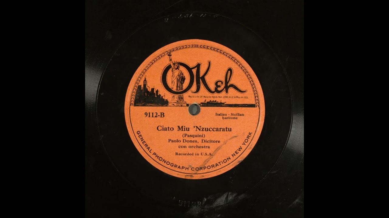 Ciatu Miu 'Nzuccaratu - Paolo Dones