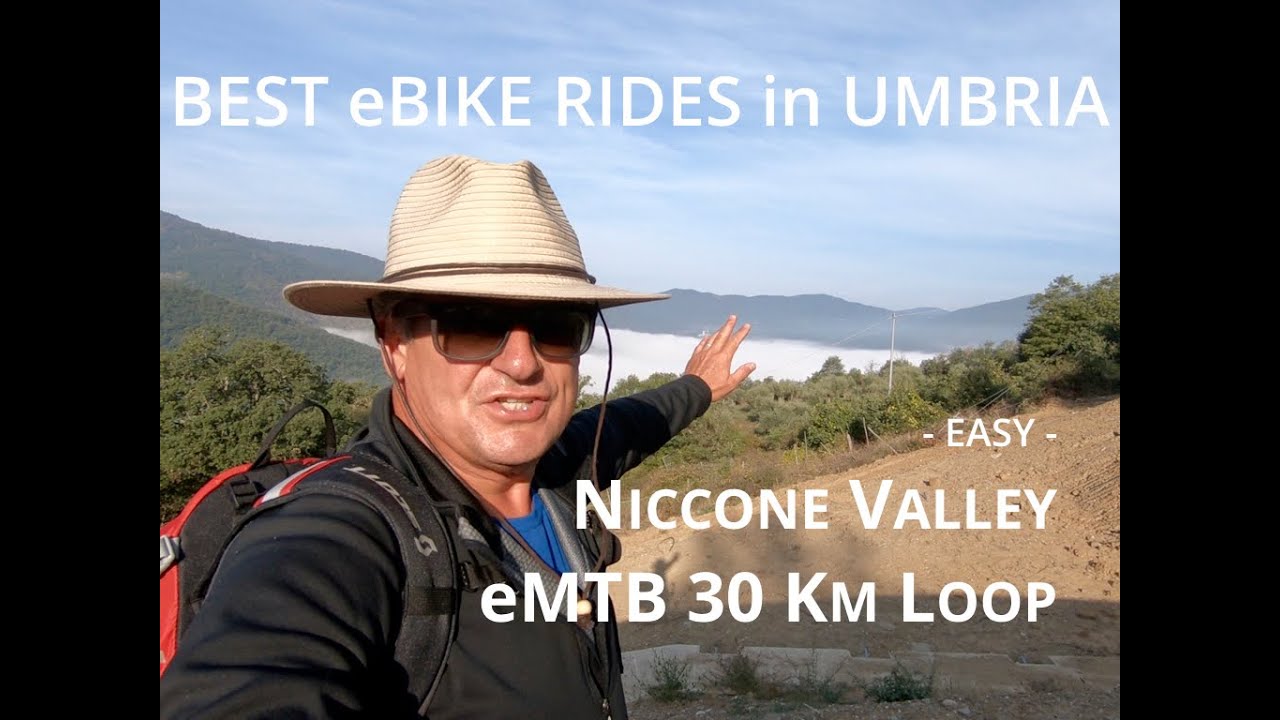 BEST eBIKE RIDES in Umbria, ITALY
