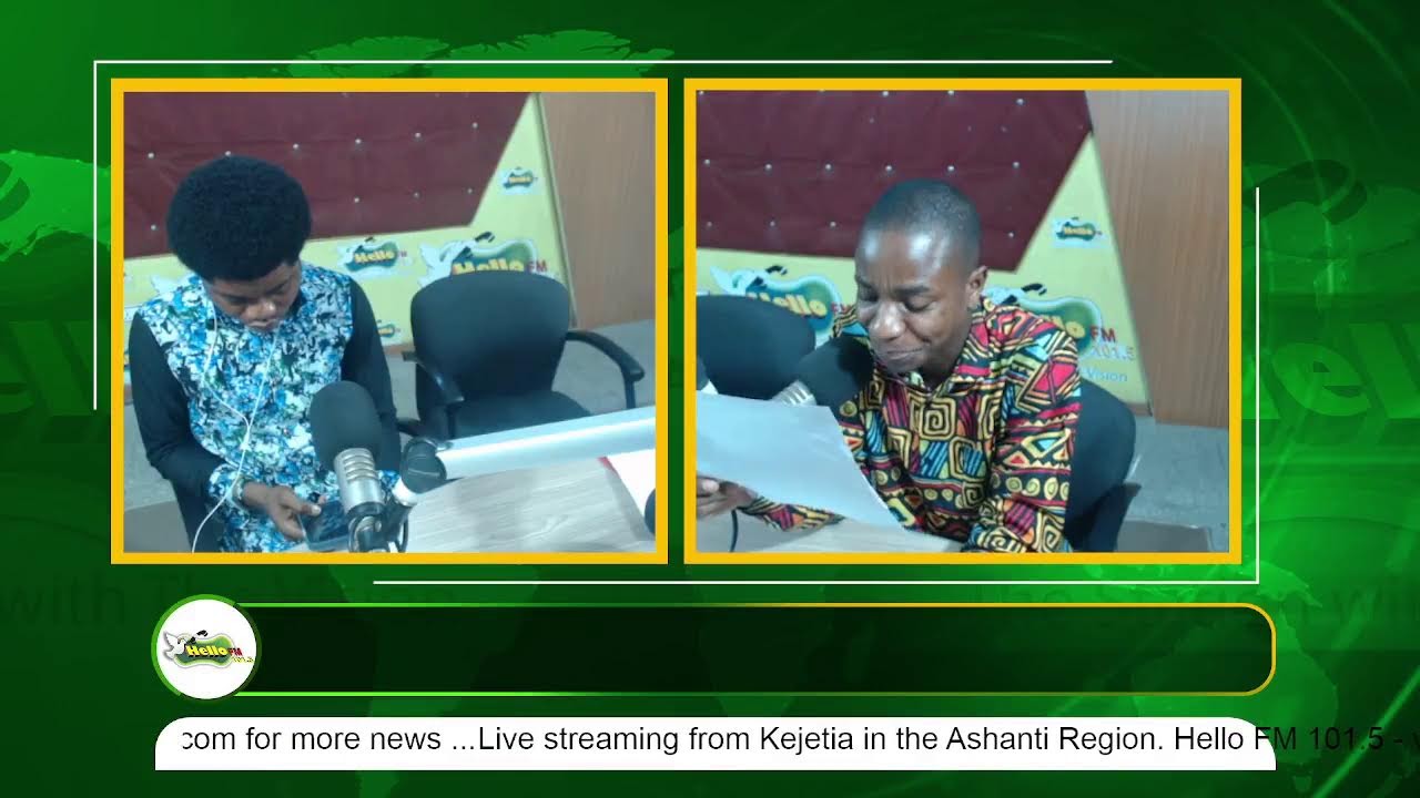 AKAN NEWS @3PM ON HELLO101.5FM (18/03/2026)