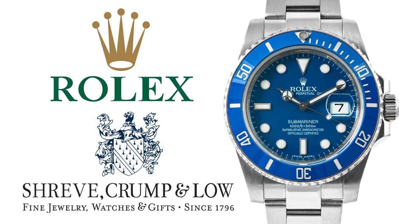 SC&L представляет: распаковка и обзор часов Rolex Submariner Date «Smurf» из белого золота 40 мм ...