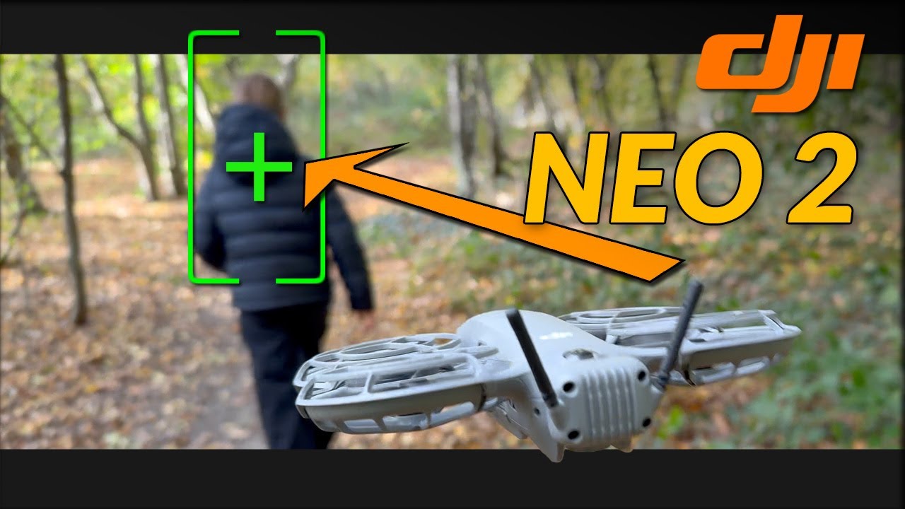 DJI Neo 2 - Extremtest: Hinderniserkennung und Fahrrad - Verfolgung im Wald