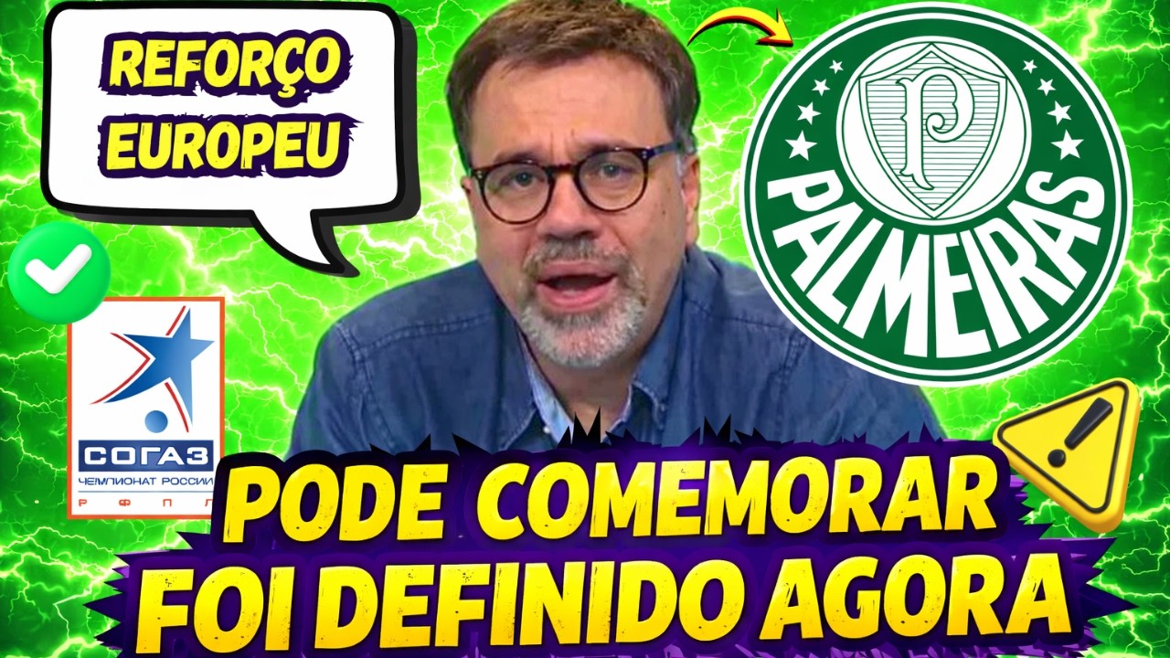 🟢É OFICIAL ! FOI ANUNCIADO POR LEILA PEREIRA E AGITOU A TORCIDA ! NOTICIAS DO PALMEIRAS HOJE ✅