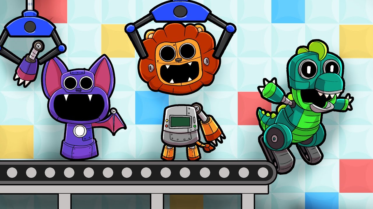 NEW ROBOT CRITTERS in Minecraft! (Bat, Lion, Dino)